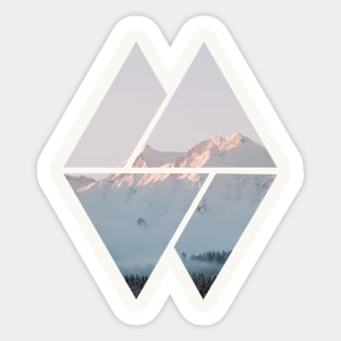 Calm winter Sticker